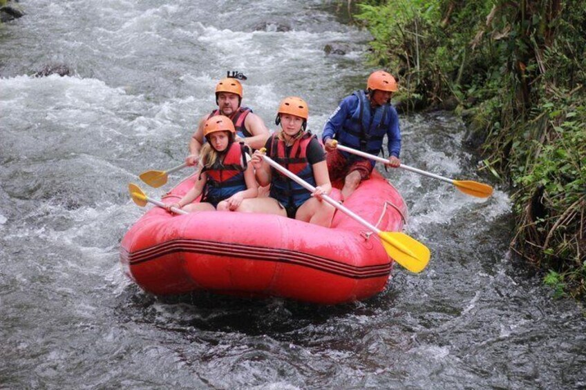 Bali Rafting with Flying Fox