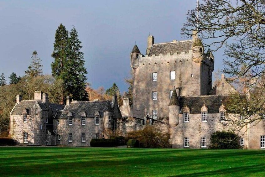 Picturesque Cawdor Castle - Scottish castle with large maze