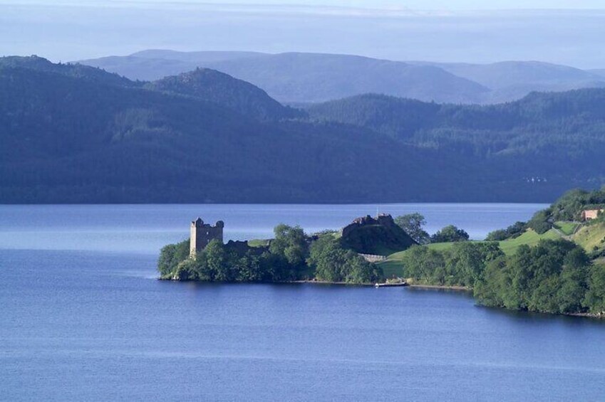 Loch Ness and urquhart castle 