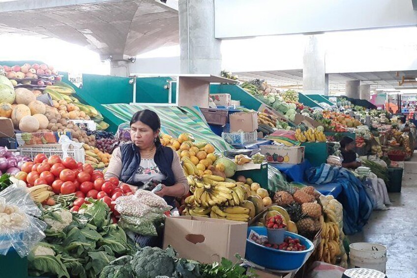 Fruits and vegetables market