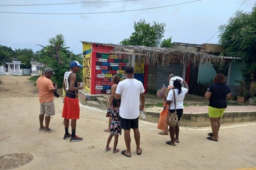 Tour to San Basilio de Palenque - African village 