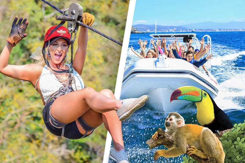 Zipline Adventure, Speed Boat Ride & River Fun - Los Veranos