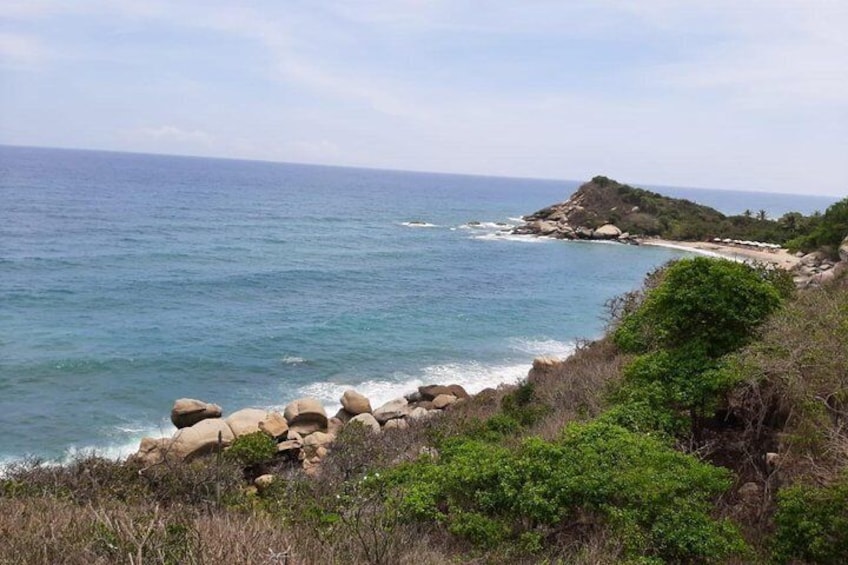 Maravilloso tour Parque Tayrona desde Cartgena, sector Cabo San del Guia