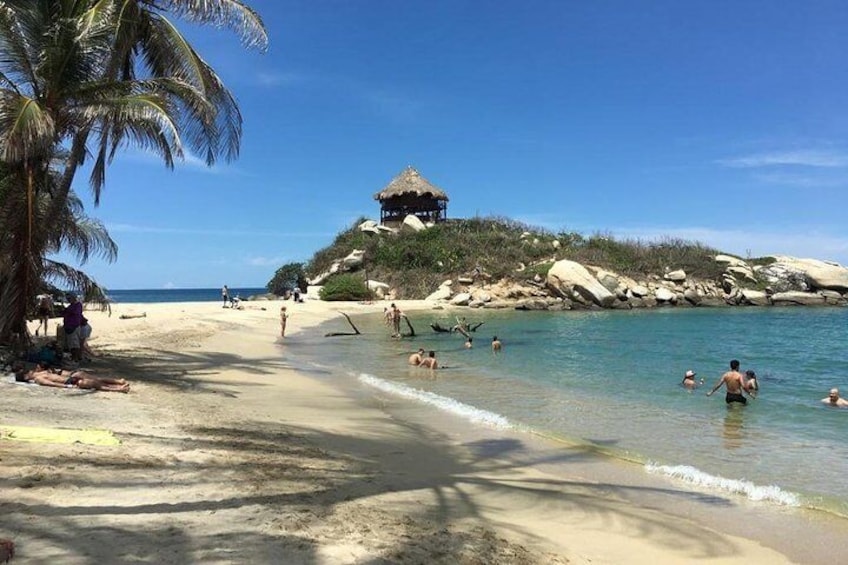 Maravilloso tour Parque Tayrona desde Cartgena, sector Cabo San del Guia