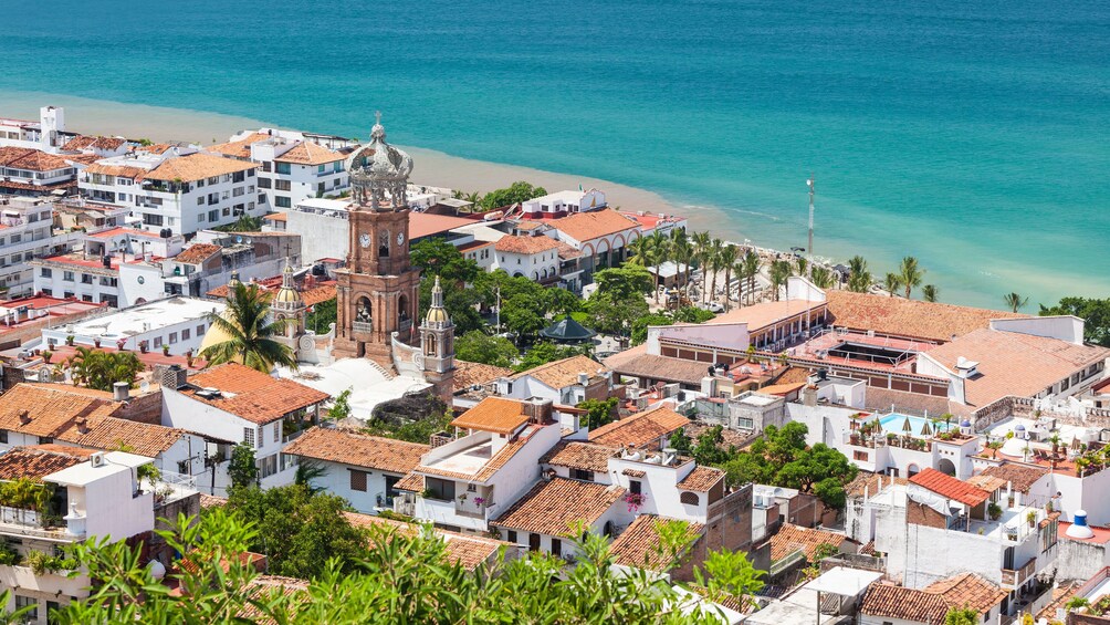 Aerial view of San Sebastian