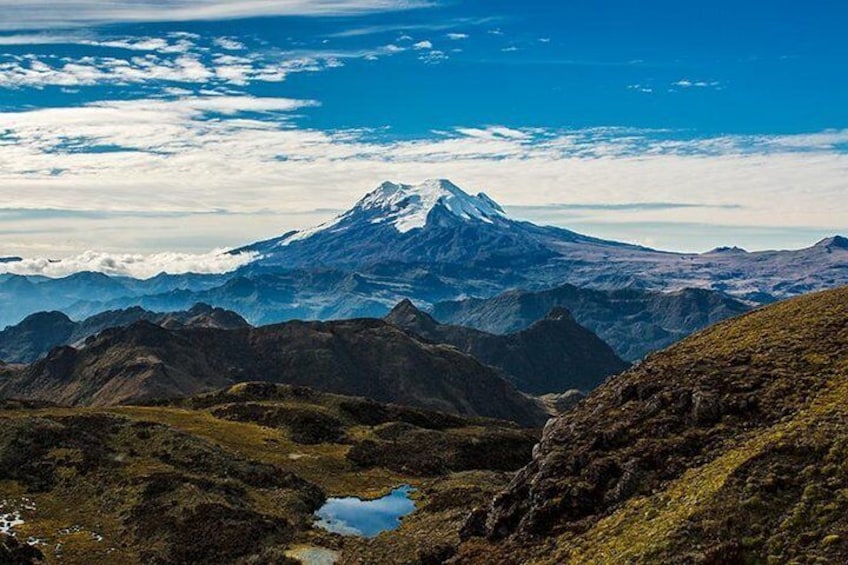 View from Papallacta pass