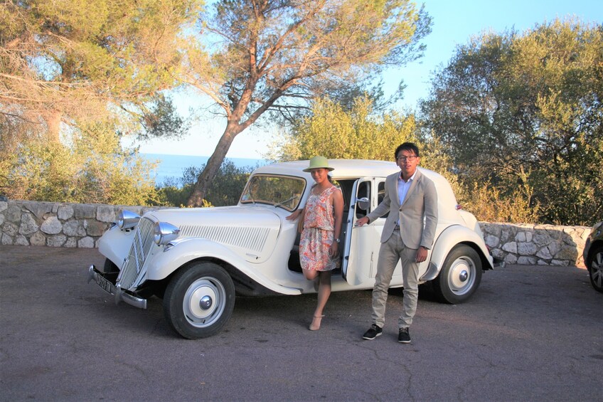 Half-day French Riviera Tour in vintage car  Customized trip