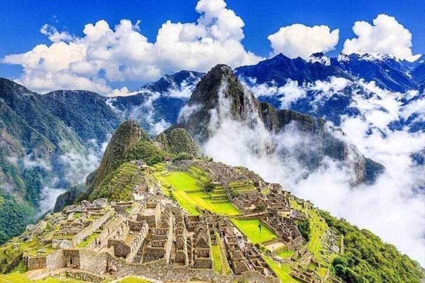 Visit Machupicchu Citadel with this official entrance ticket which includes Bus to the entrance from Machupicchu Pueblo also known as Aguas Calientes
