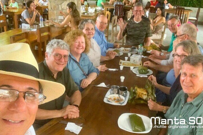 The rain forest, surroundings & lunch.