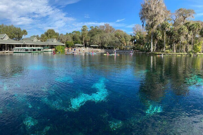 Mammoth Spring is the headwater of the Silver River