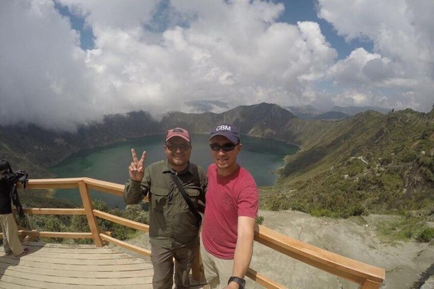 Quilotoa Lagoon