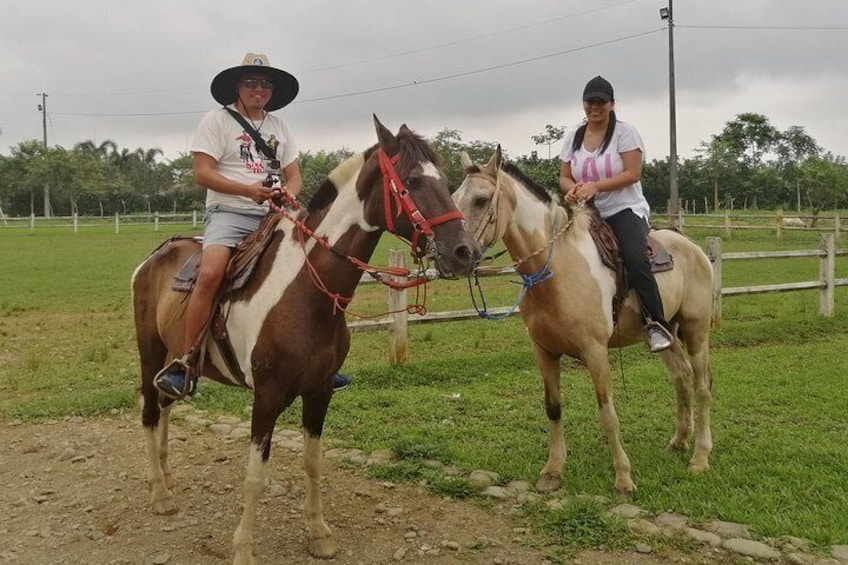 Horseback riding near Guayaquil day trip