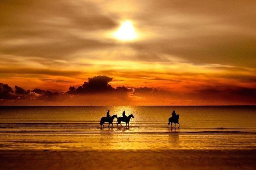 Puerto Plata sunset horseback riding