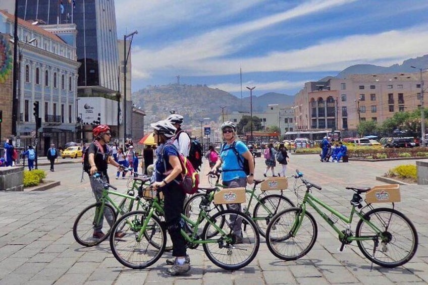 Quito Cultural Bike Tour - Group