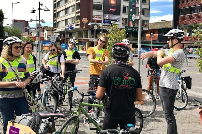 Quito Cultural Bike Tour - Group