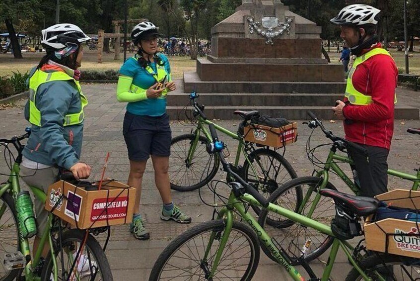 Explore Urban Quito on a Bike - Group Tour
