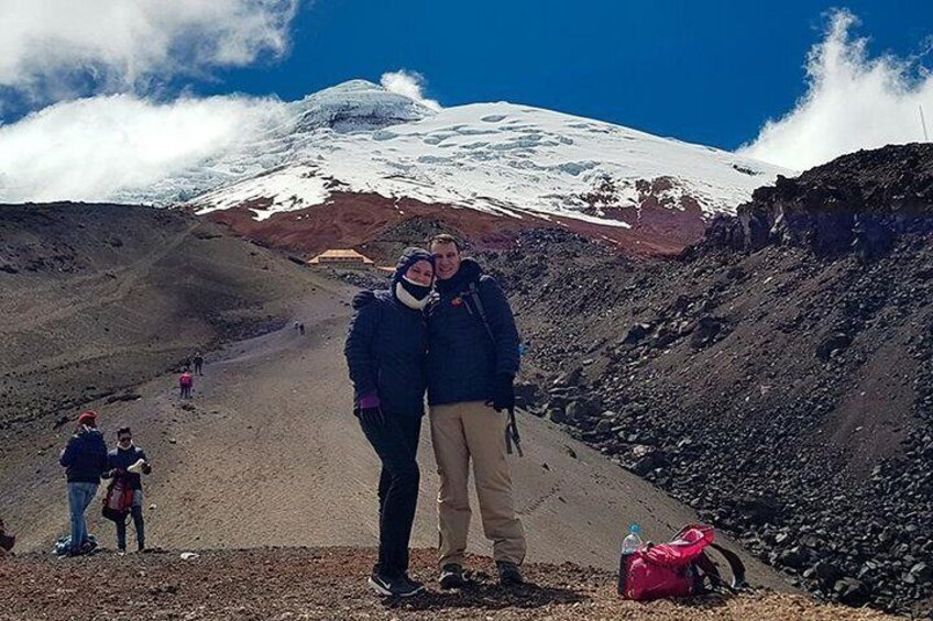 Cotopaxi Volcano at 5897 above sea level.