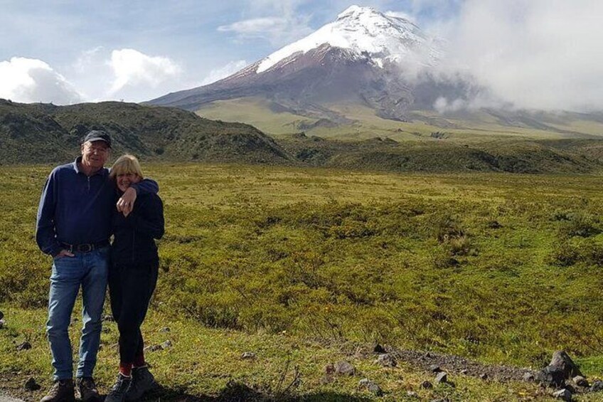 From the limpiopungo Valley 