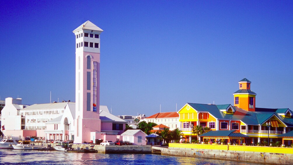 City view in bahamas