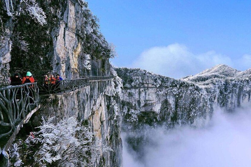 Glass Bridge Zhangjiajie National Park 