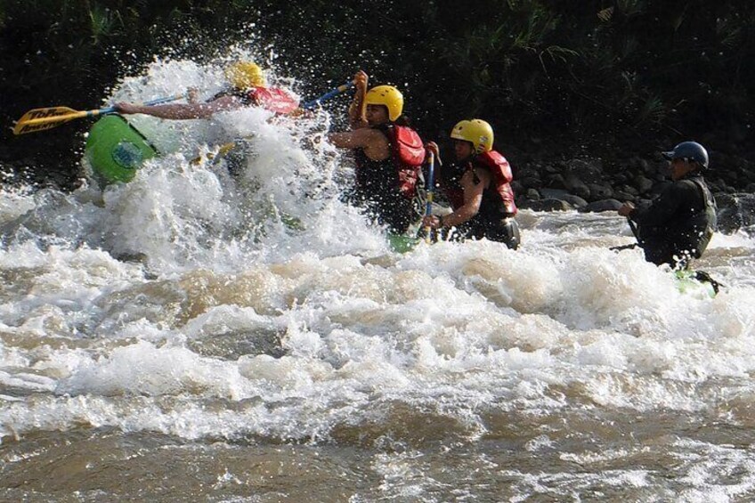 Adventure and Fun River Rafting in Baños Ecuador