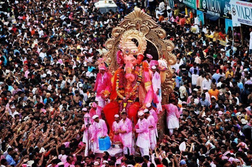 Ganesh Visarjan at Chowpatty Beach