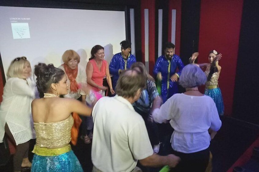 Dancing on Bollywood Songs