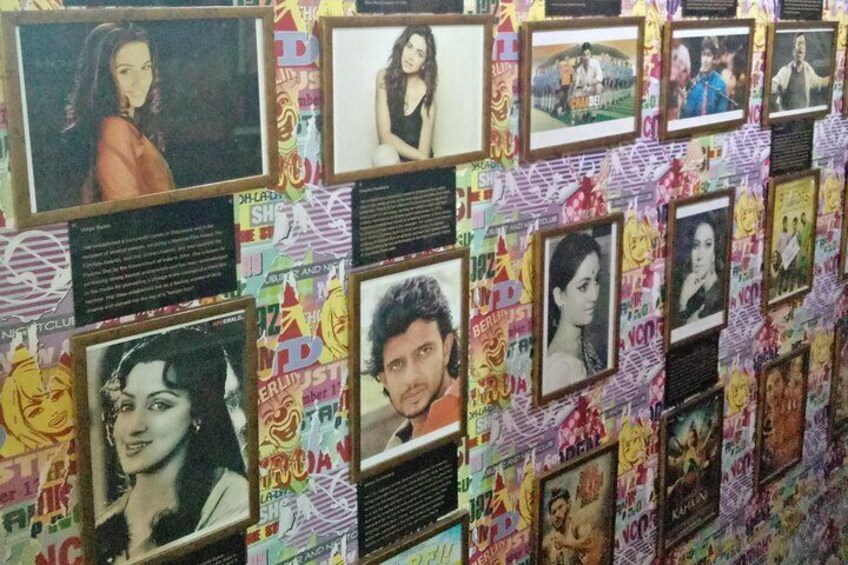Bollywood Stars Frame Wall