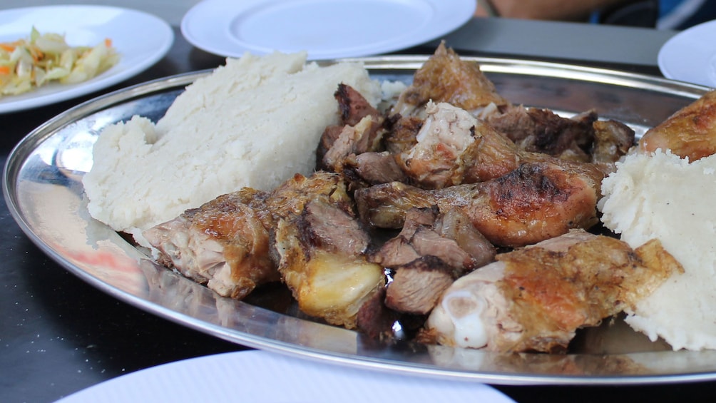 platter of meat options in africa