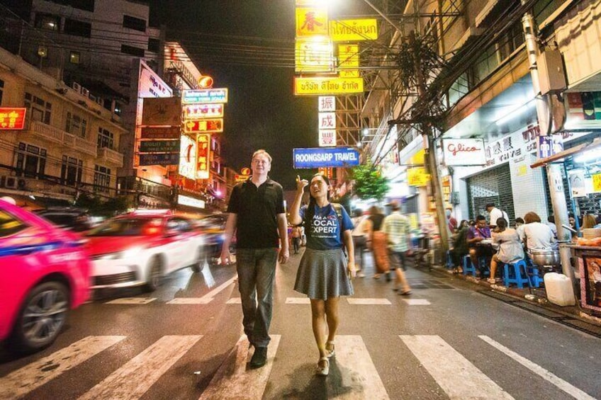 Authentic Street Food Tour in China Town Bangkok