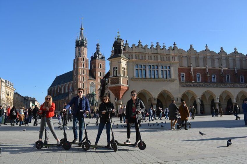 Electric Scooter Tour Cracow
