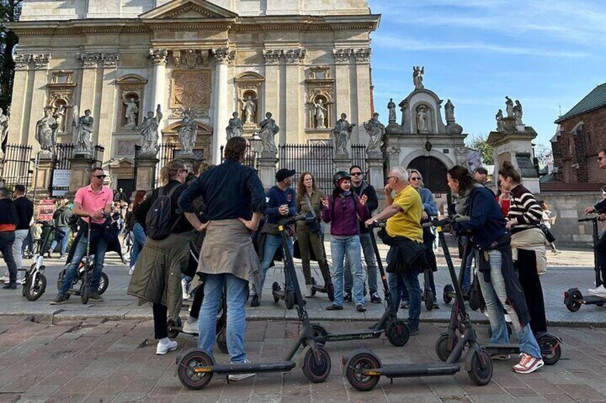 Electric Scooter Tours Kraków
