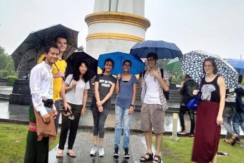 Explore Yangon in the rain