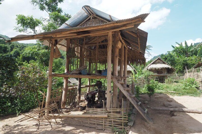 Storage for keeping farming tools.