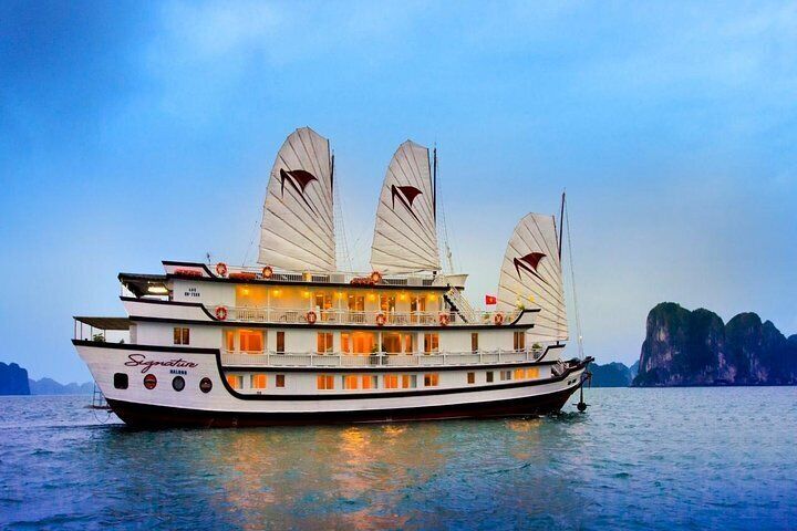 halong bay cruise 1 night