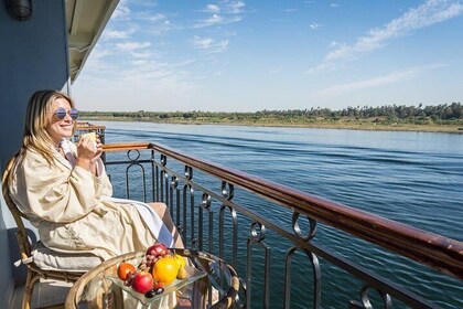 3 Nights Cruise Aswan to Luxor including Abu Simbel, Nubian Village&Air Bal...