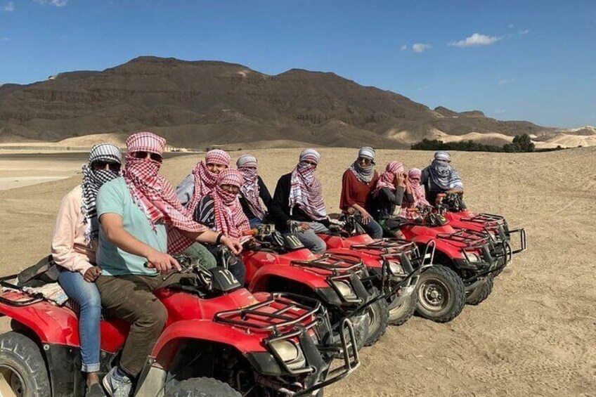 Sunset Quad Bike Safari Tour in Luxor