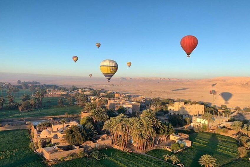 4-Days 3-Nights Cruise From Aswan To Luxor including Abu Simbel Hot Air Balloon
