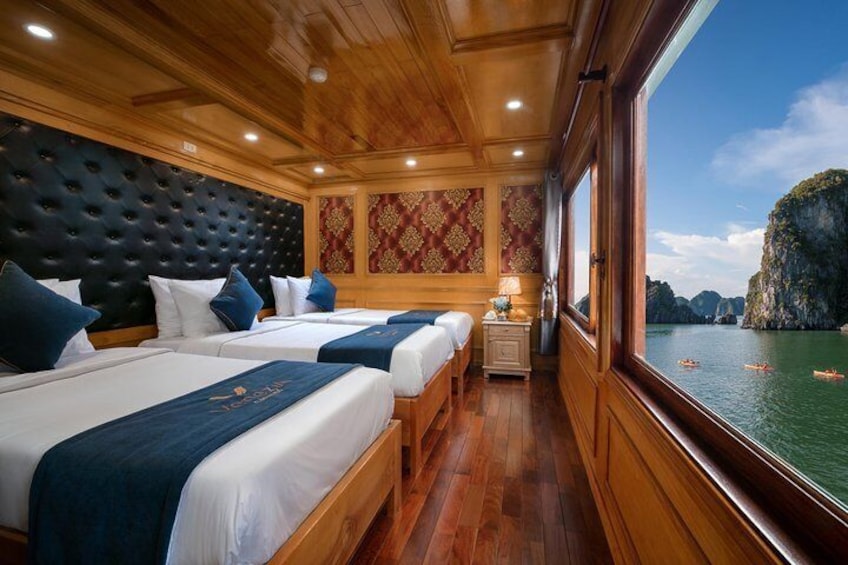 Triple Cabin With Sea View