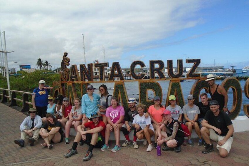 Show item 3 of 4. Students and Faculty in Santa Cruz Islands