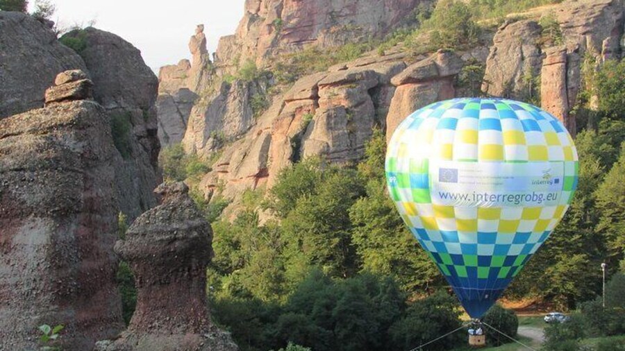 Balloon Flight over Belogradchik Rocks with a Bicycle Tour around the Fortress