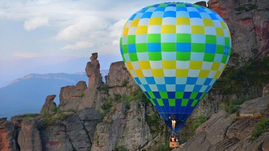 Balloon Flight over Belogradchik Rocks with a Bicycle Tour around the Fortress