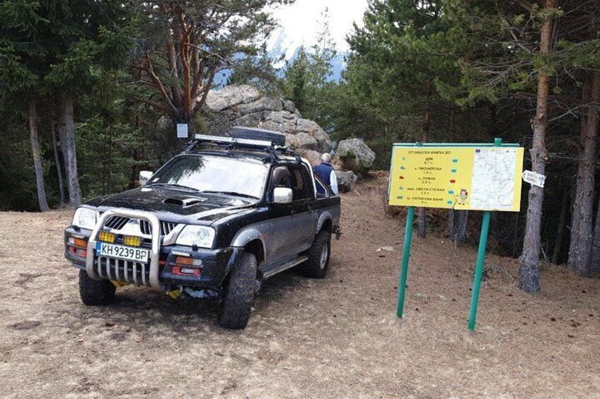 Tremendous Jeep Safari on Rila Mountain
