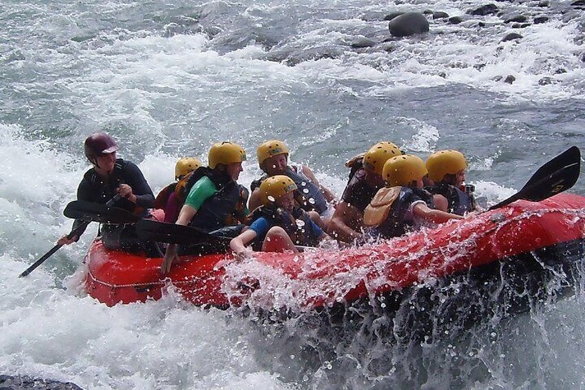 The best rafting in Sarapiqui River