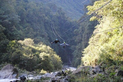 Canopy - ZipLine - 2000m. Adventure Circuit - in 6 Lines - Ec