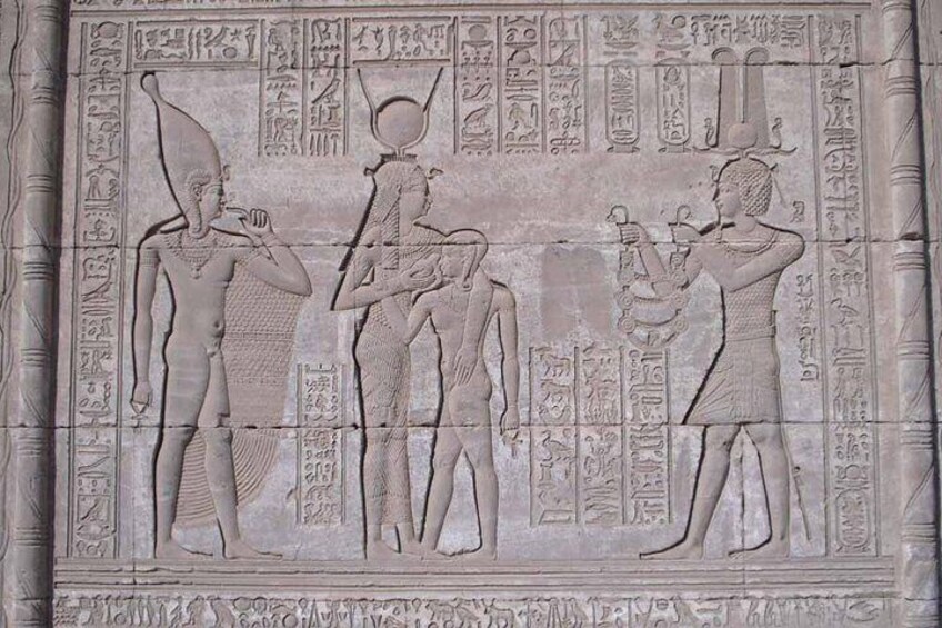 Dendera Temple Mammisi Outer wall