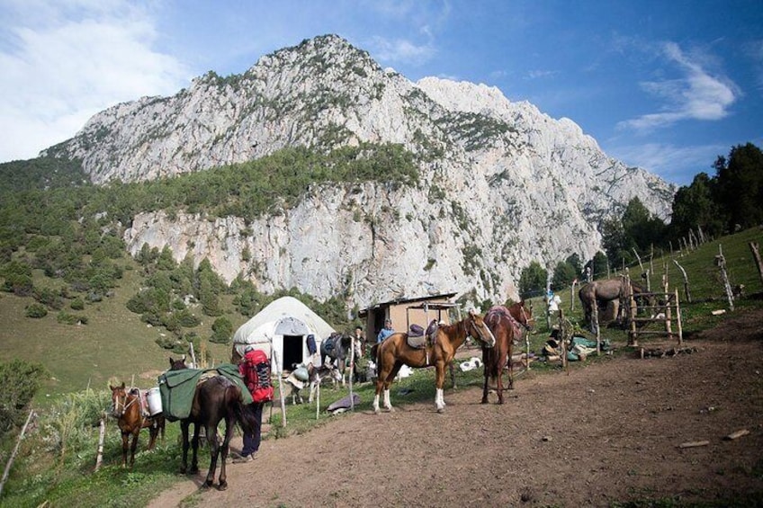 Horse riding in Kyrgyzstan, Truly Nomadic Land