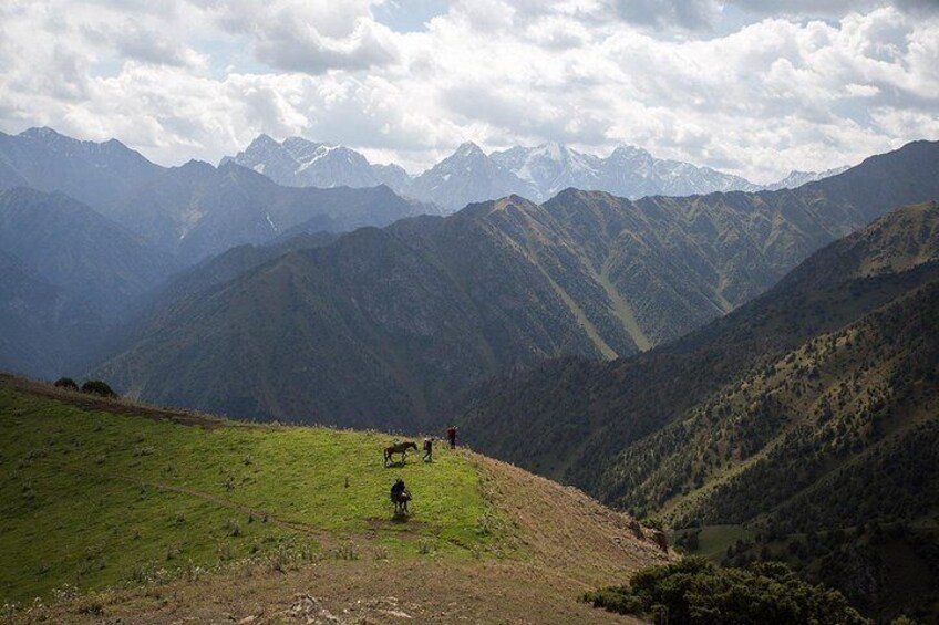 Horse riding in Kyrgyzstan, Truly Nomadic Land