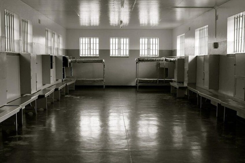 Enter the prison walls at Robben Island museum