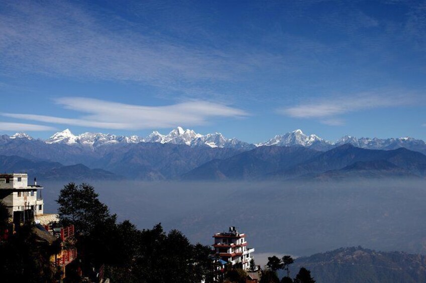 Breathtaking View from Nagarkot Village 